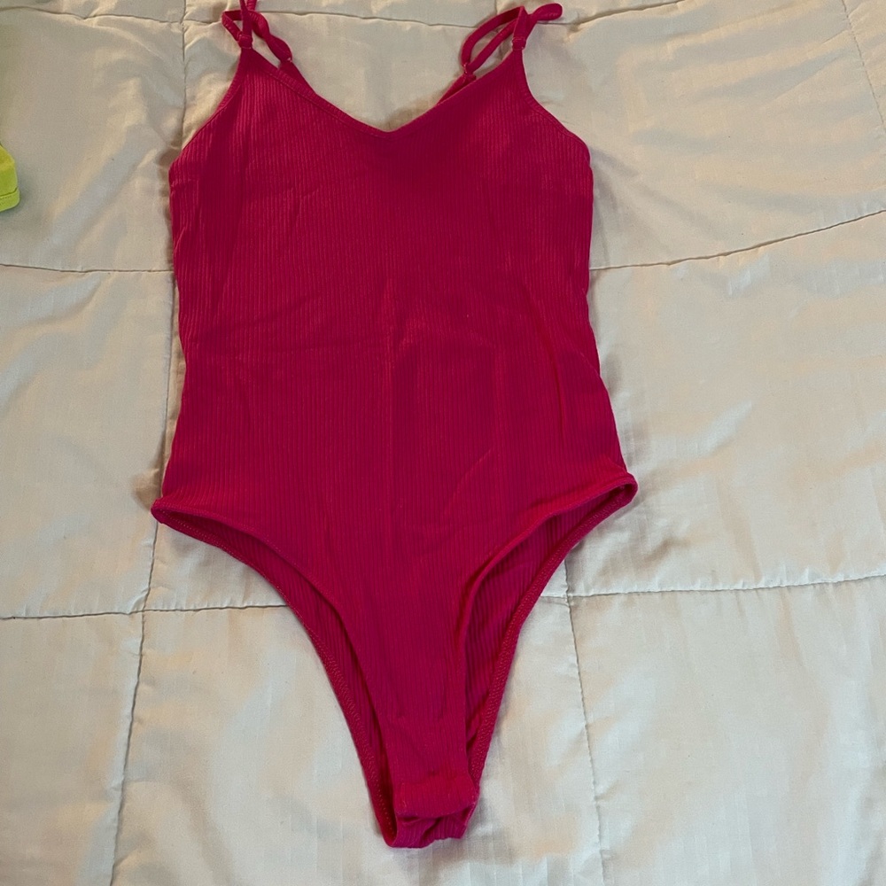 Pink Body Suit